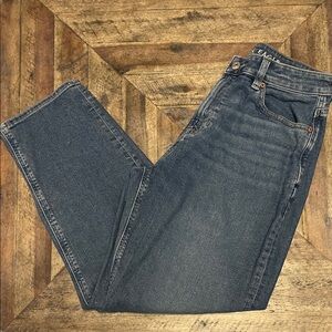 American Eagle Outfitters Women's Blue Mom Jeans 4 Short